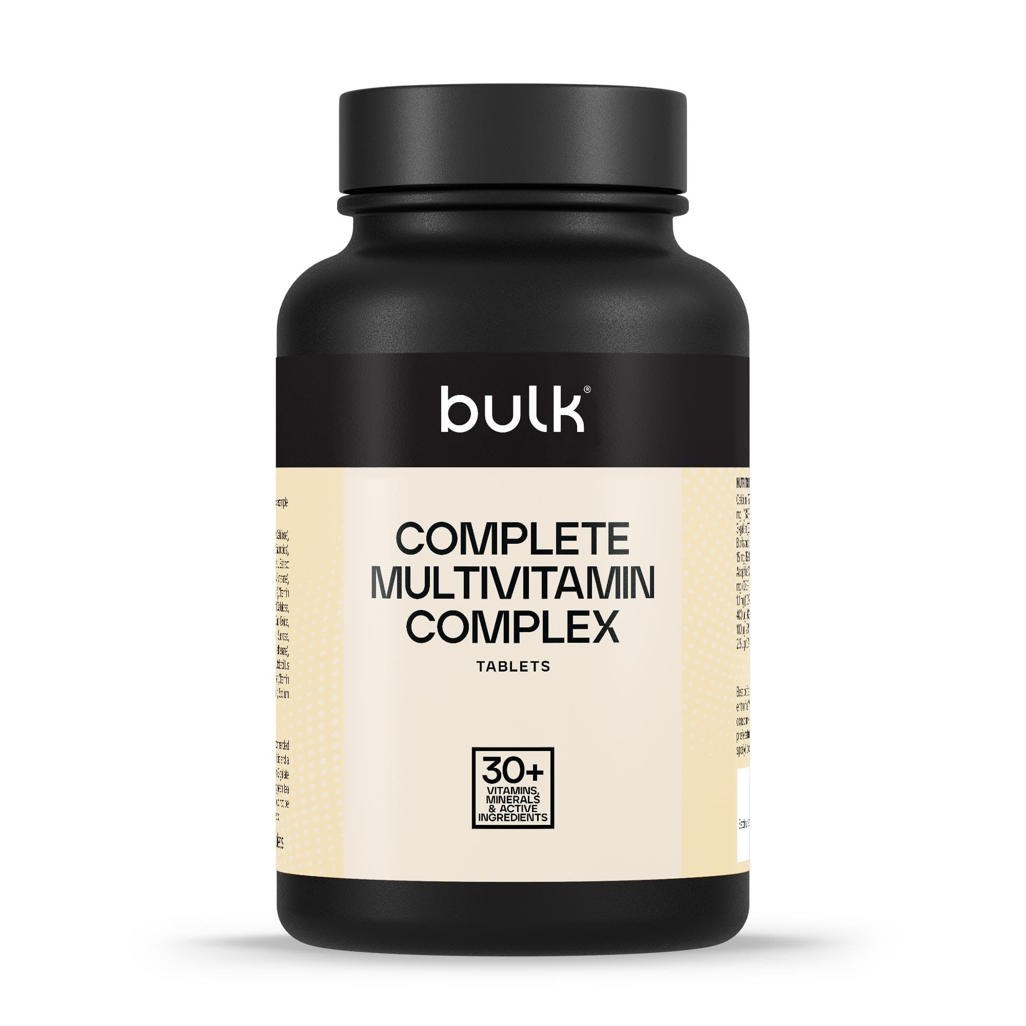 Complete Multivitamin Complex Tablets, 30 Vitamins, Minerals & Other Active Ingredients, Pack of 270, 270 Servings, Packaging May Vary