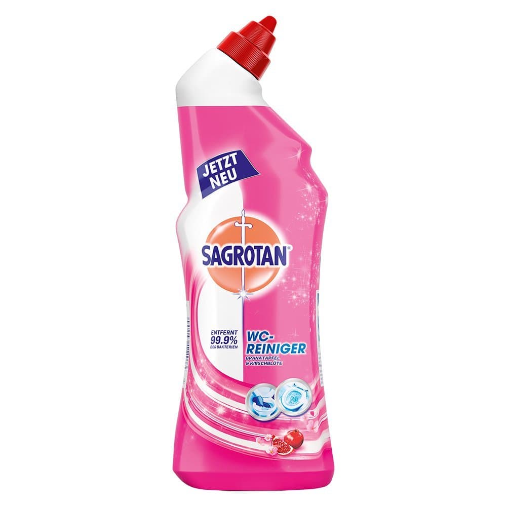 Sagrotan Toilet Cleaner Pomegranate & Cherry Blossom 750 ml