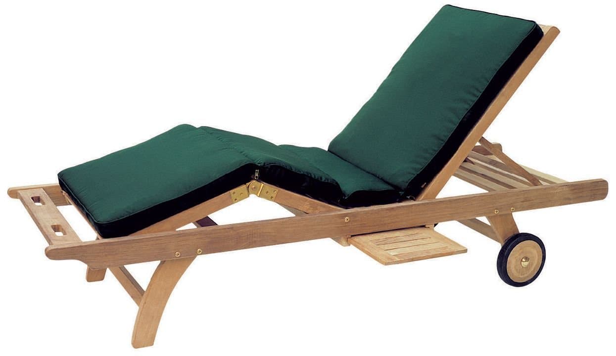 Royal Teak CUSBG Sun Bed Cushion in Green