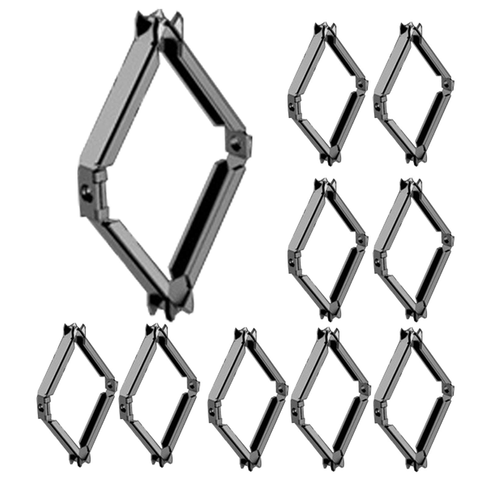 Electric Socket Box Fixer - 10 Socket Cassette Support Rod | 86mm Repairer Socket Box Socket | Socket Back Box | Wall Socket Electrician Repair Accessories For Home Garage