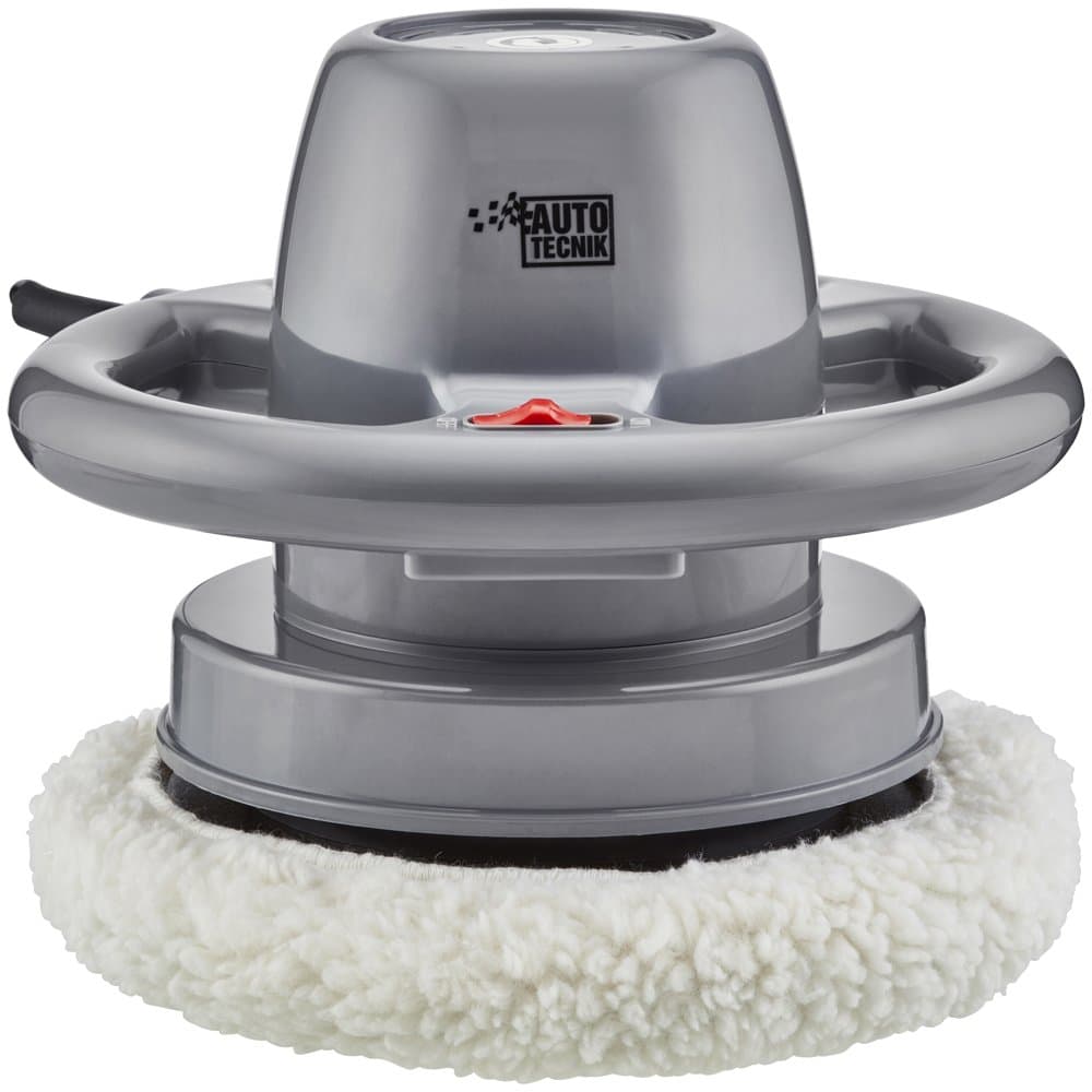 Auto Tecnik Electric Orbital Vehicle Polisher & Rotary Wax Buffer, 3300 RPM Handheld Bodywork Shiner for Cars, Boats, Vans & Motorbikes