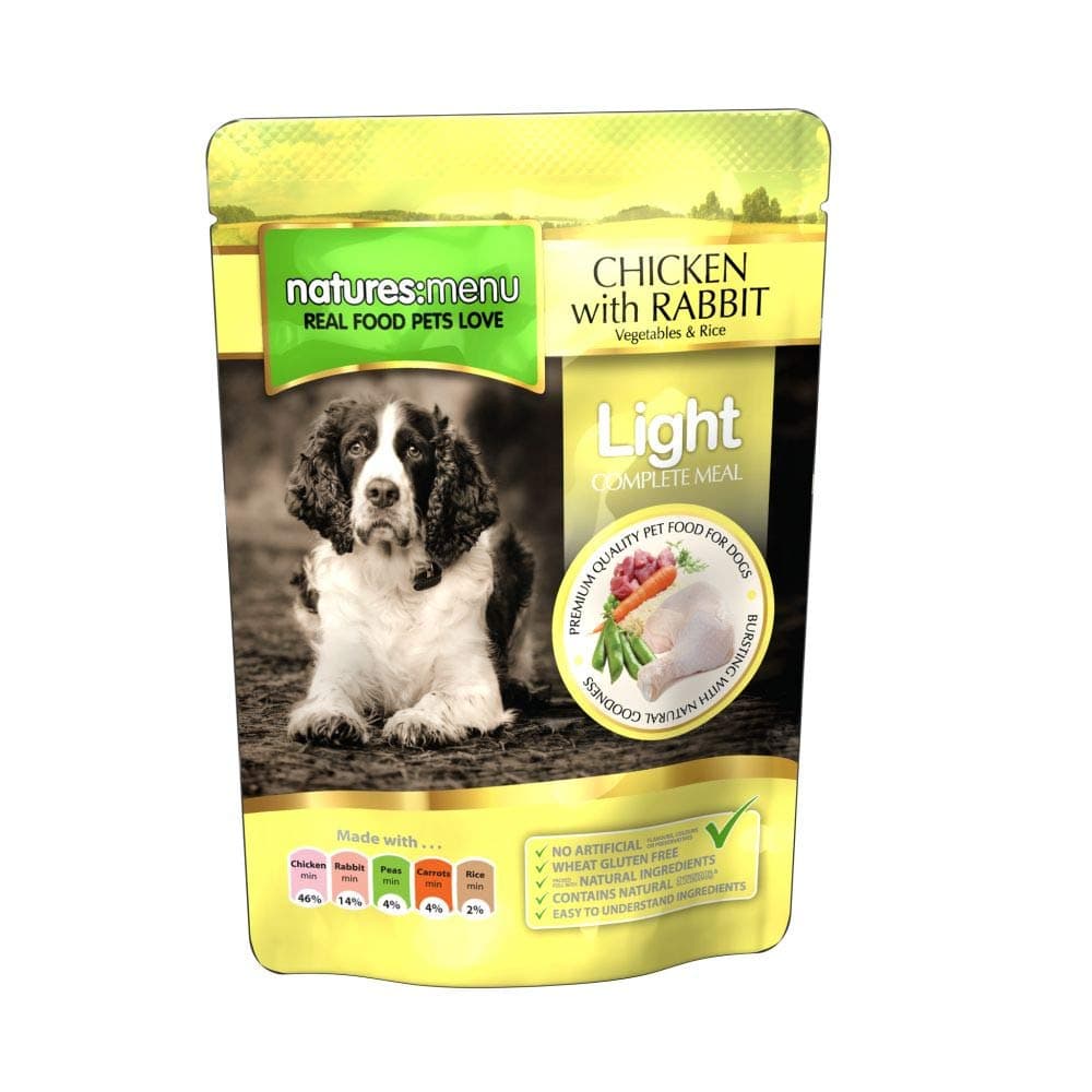 Natures MenuLight Chicken & Rabbit Wet Dog Food