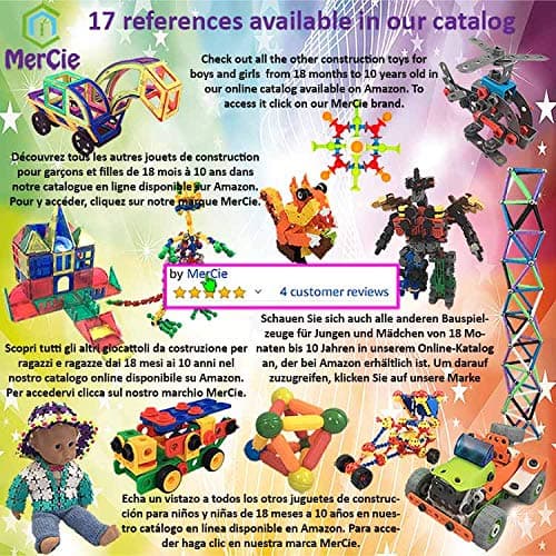 Construction building blocks | 160 pcs (sticks with jaw and ball joint + car wheels) + strong storage box | Engineering toy for 6 7 8 9 10+ years old kids | Great Xmas or Bday gift for boys and girls