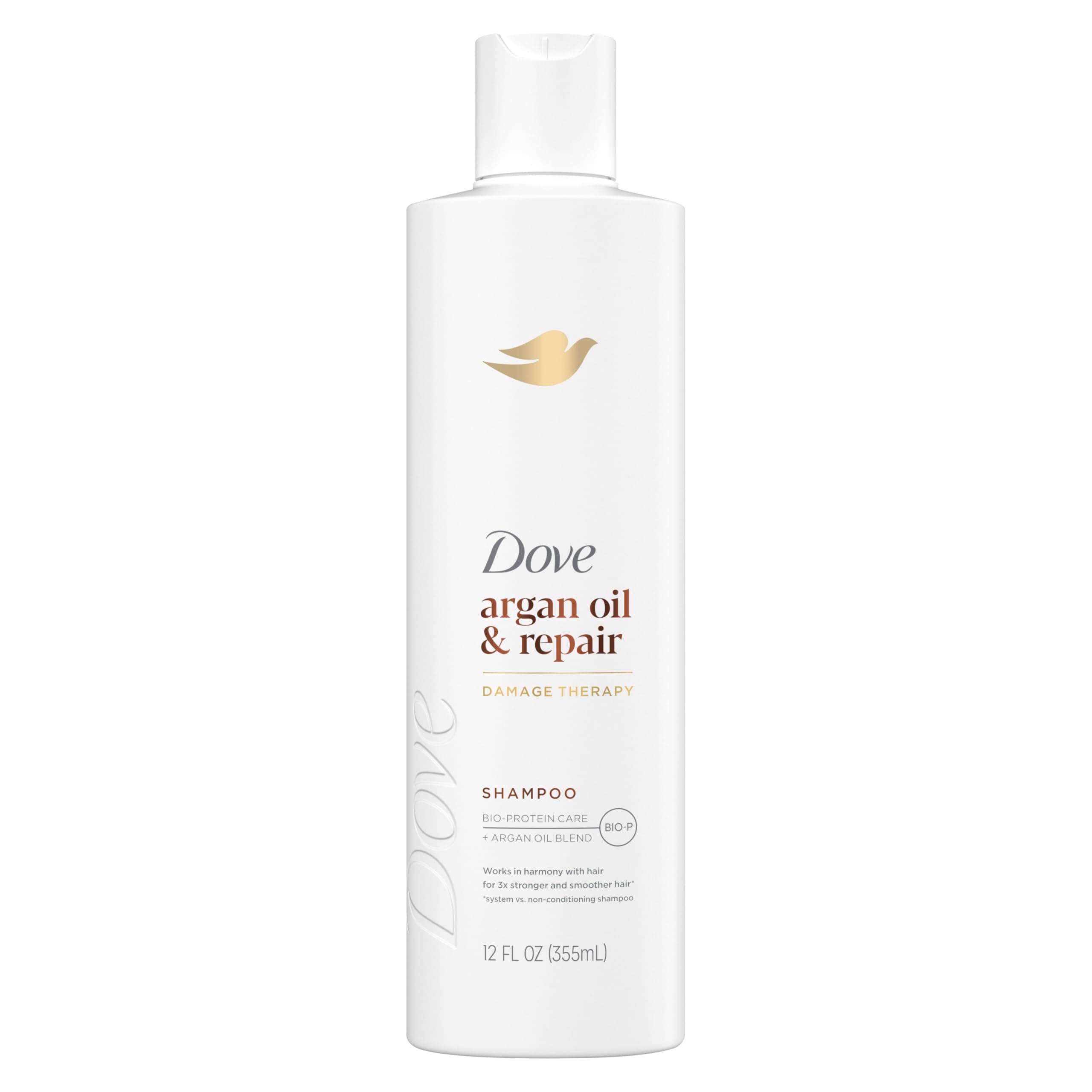 Shampoo Argan Oil & Repair for Fine Hair with Bio-Protein Care Technology and Argan Oil Blend 12 Fl Oz