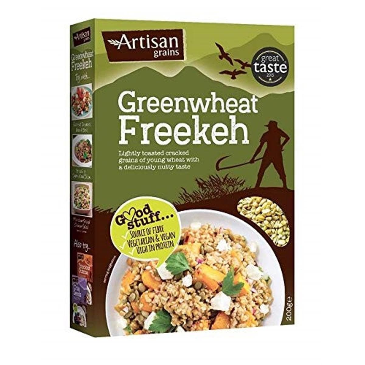 Artisan Greenwheat Freekeh Grain 200 g , Single Unit