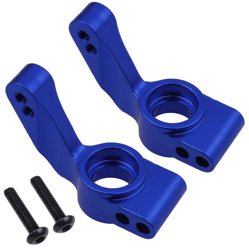 Hobbypark Aluminum Rear Stub Axle Carriers Upgrade Parts for 1/10 Traxxas Slash 2WD Stampede 2WD Rustler VXL Bandit VXL Replace 3752