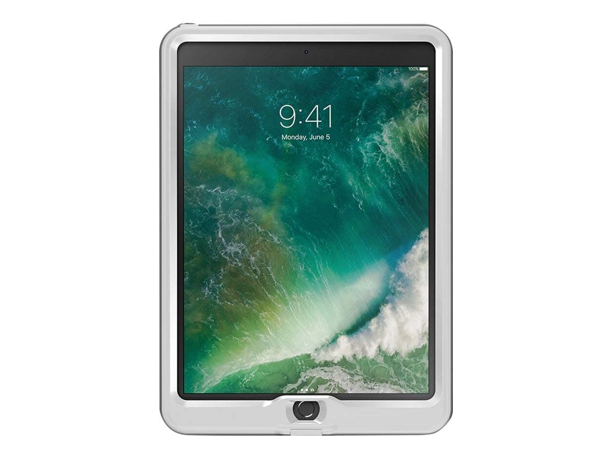 LifeProof NÜÜD Series Waterproof Case for iPad Pro 10.5" (2017 Version) Pro Pack - Bulk Packaging - Snowcapped Gray