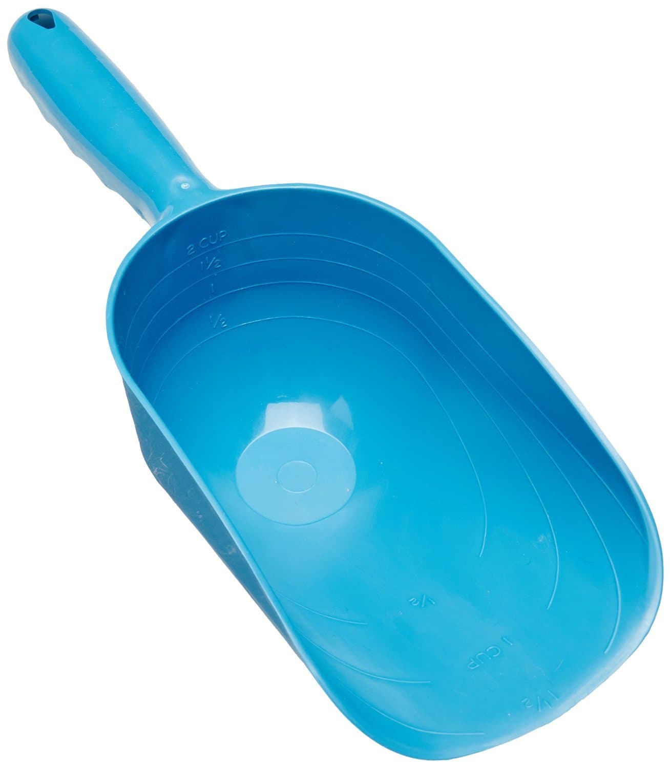 Van Ness 2 Cup Capacity Pet Food Scoop (Single), Blue