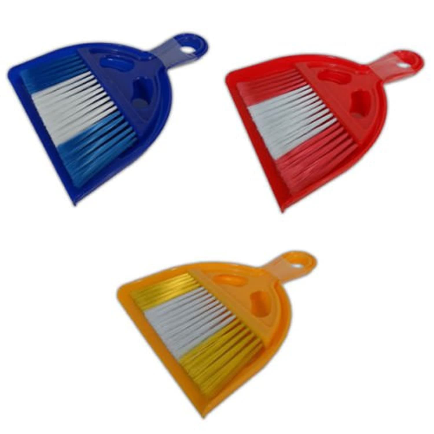 Titiz Mini Dusterpan Set with Brush. Assorted Colors By Super Utensil LTD.