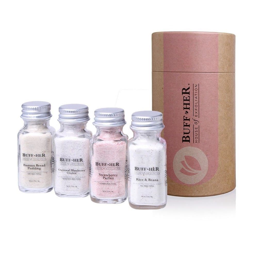 Buff Her House of Exfoliation, Mini Kit 2, 4 Count