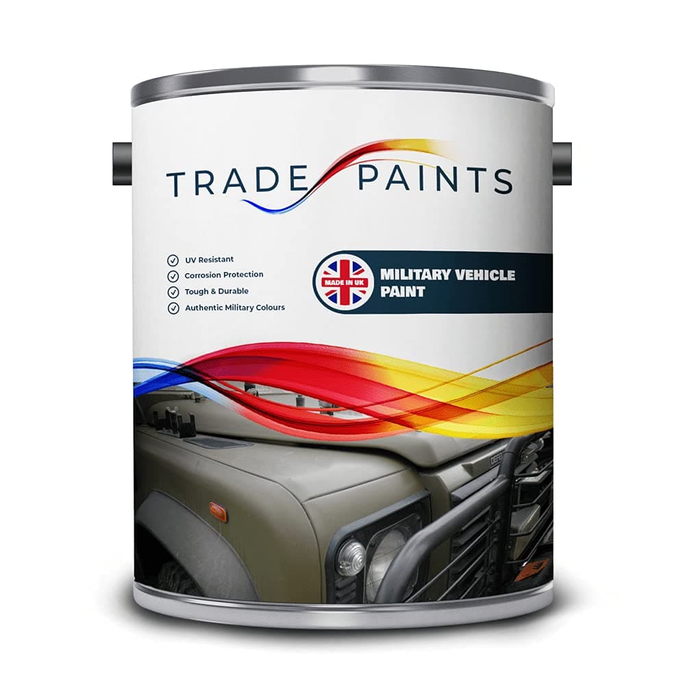 Military Vehicle Paint Matt NATO Green 2.5L – Durable Coating for Off-Road Vehicles, Ex-Army Vehicles, and Commercial Van Conversions – Long-Lasting, Weather-Resistant Finish