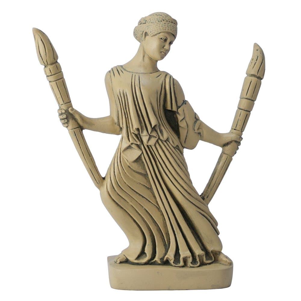Sacred Source Hecate with Torches Statue