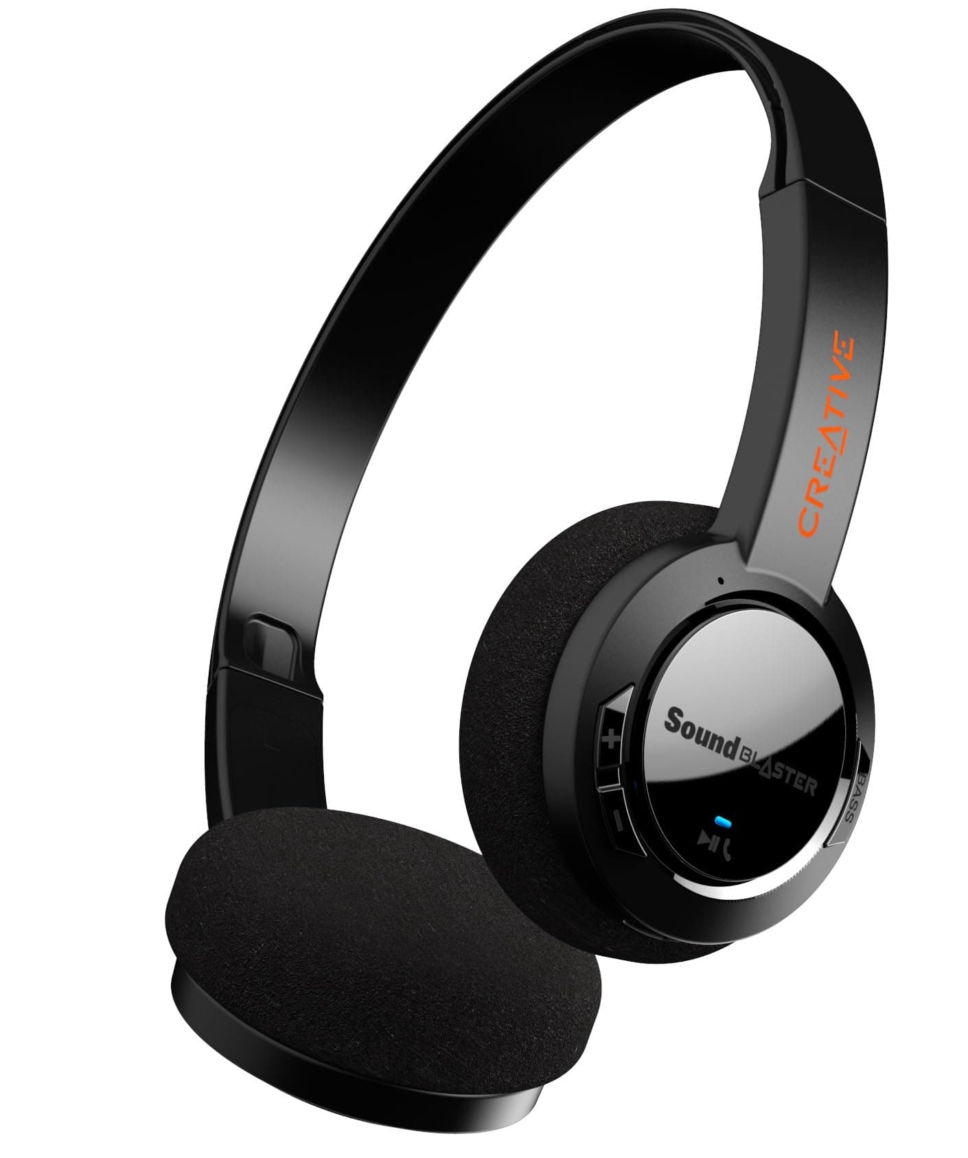 Creative Sound Blaster Jam V2 Ultralight Wireless Headset with Bt 5.0,USB-C,Aptx Low Latency,Aptx Hd,Multipoint Connectivity,Voice Detection,Noise Reduction&Up to 22 H of Wireless Playback,Over Ear