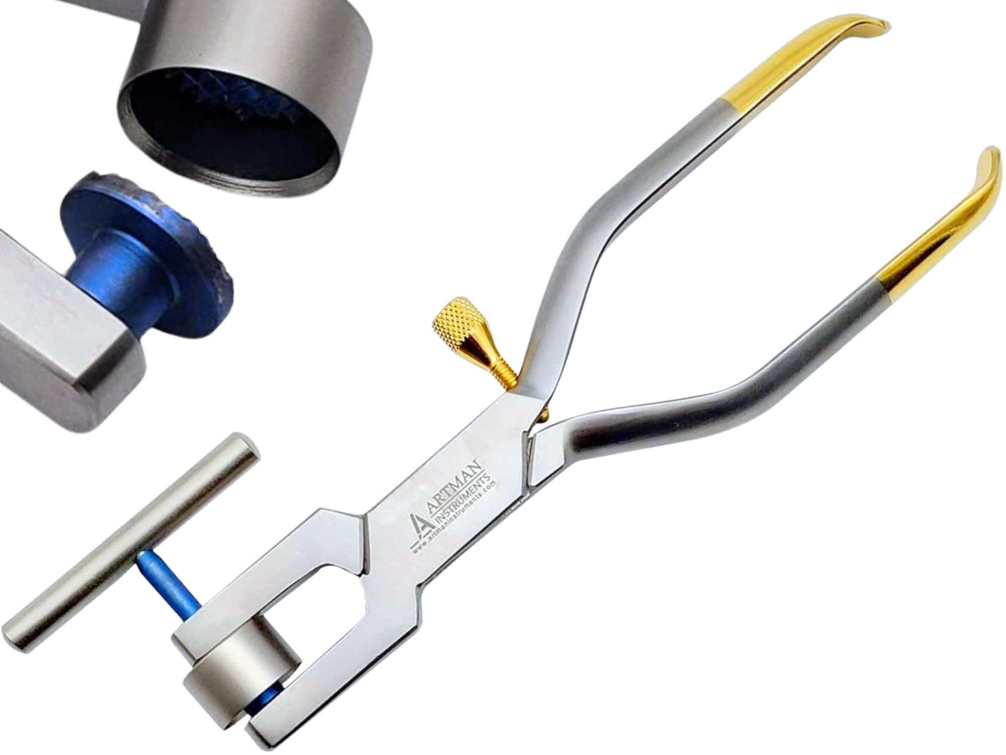 Bone Morselizer Bone Mill Crusher â Titanium Plate Dental Implant Bone Grafting Tool