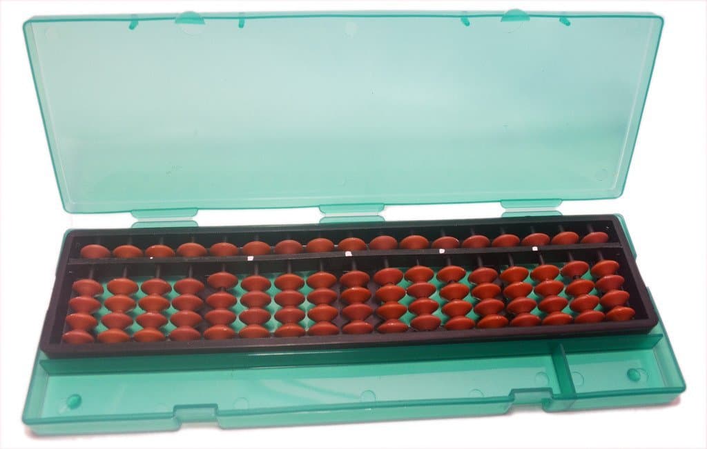 Abacus Box 17 Rod - 1 Pcs (Brown)