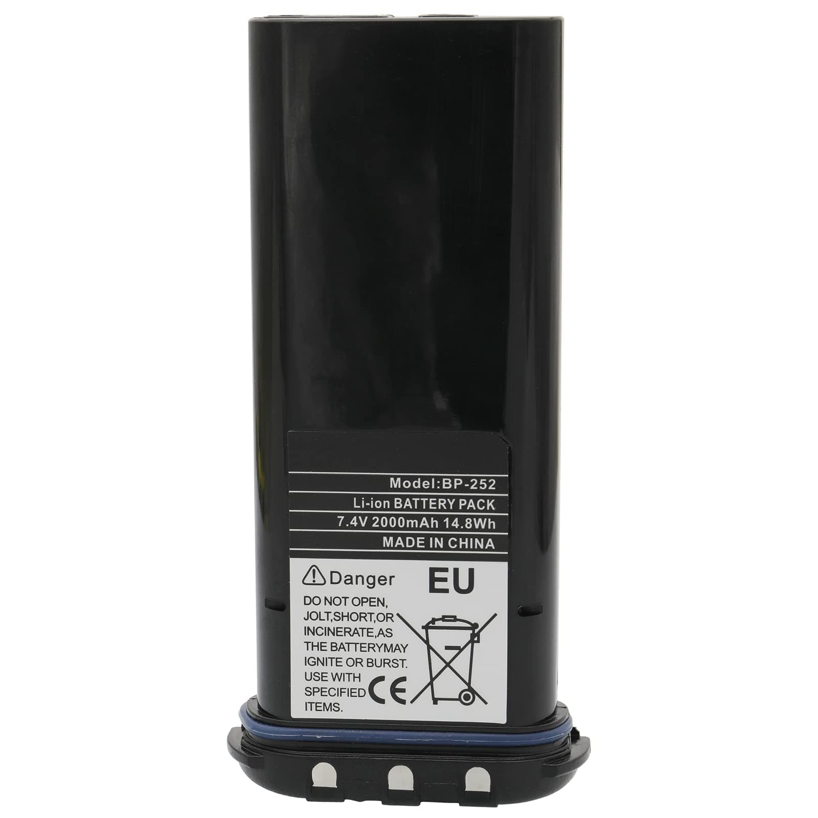 KarierBP-252 2000mAh Replacement Li-ion Battery Compatible for ICOM Marine Radios IC-M33 IC-M34 IC-M36