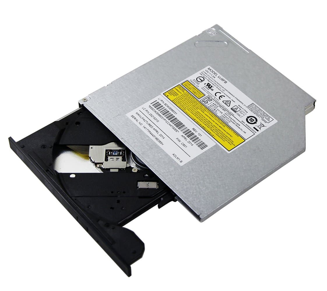 Original New Laptop Internal Dual Layer 8X DVD-R DL Burner MATSHITA DVD-RAM UJ8FB UJ8FBS 24X CD Writer Super Multi 9mm Slim SATA Optical Drive