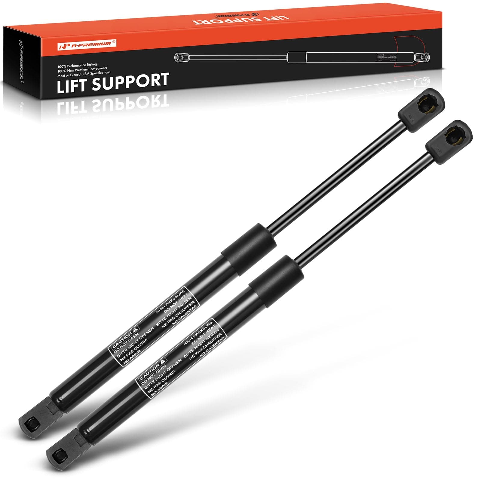A-Premium Front Hood Lift Supports Shock Struts Compatible with Ford Explorer 2002-2010, Explorer Sport Trac 2007-2010 2-PC Set