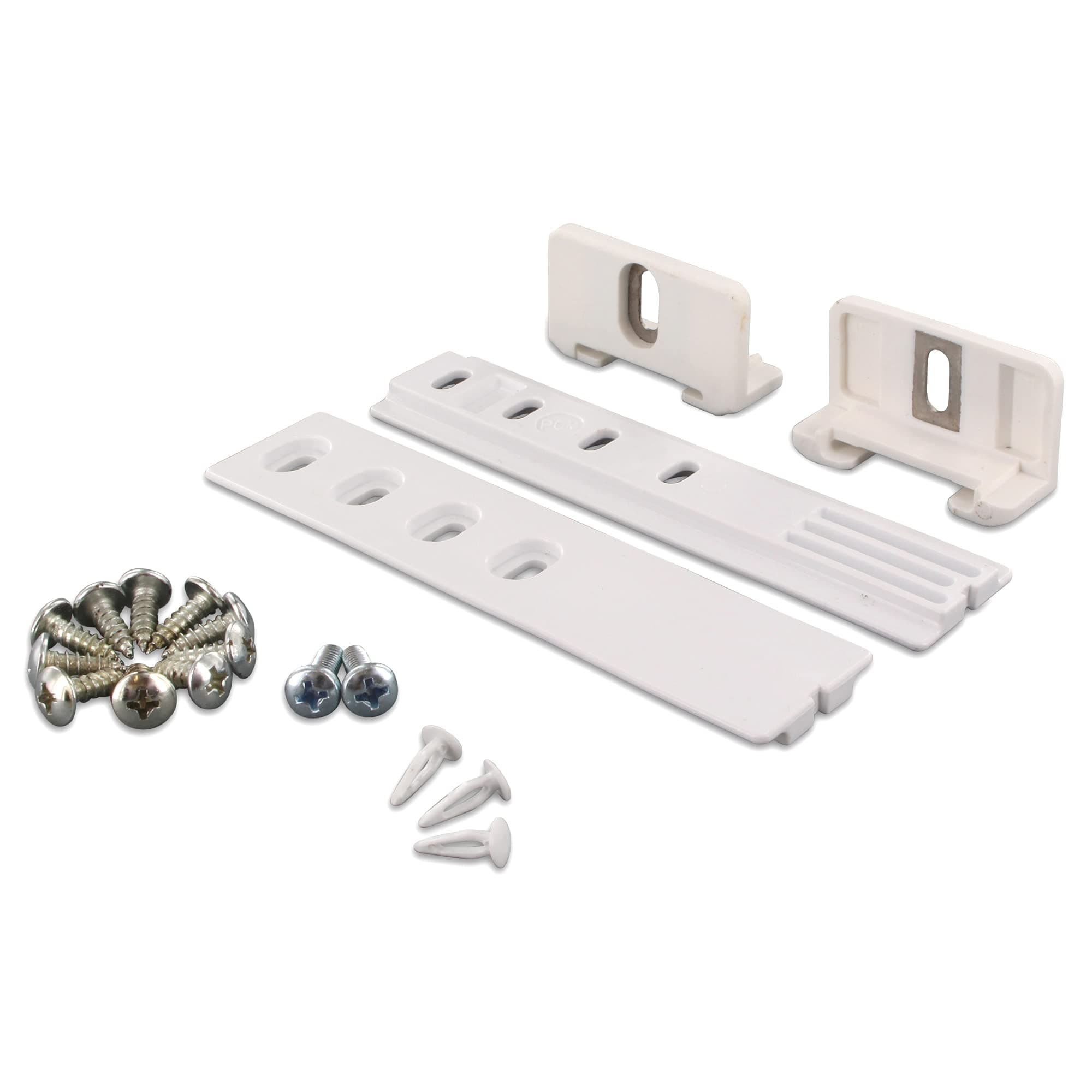 DL-pro Universal Door Mounting Set for Tow Door Tow Hinge Also for Liebherr 9086322 Door Mounting Hinge Mounting Bracket for Built-in Fridge Freezer