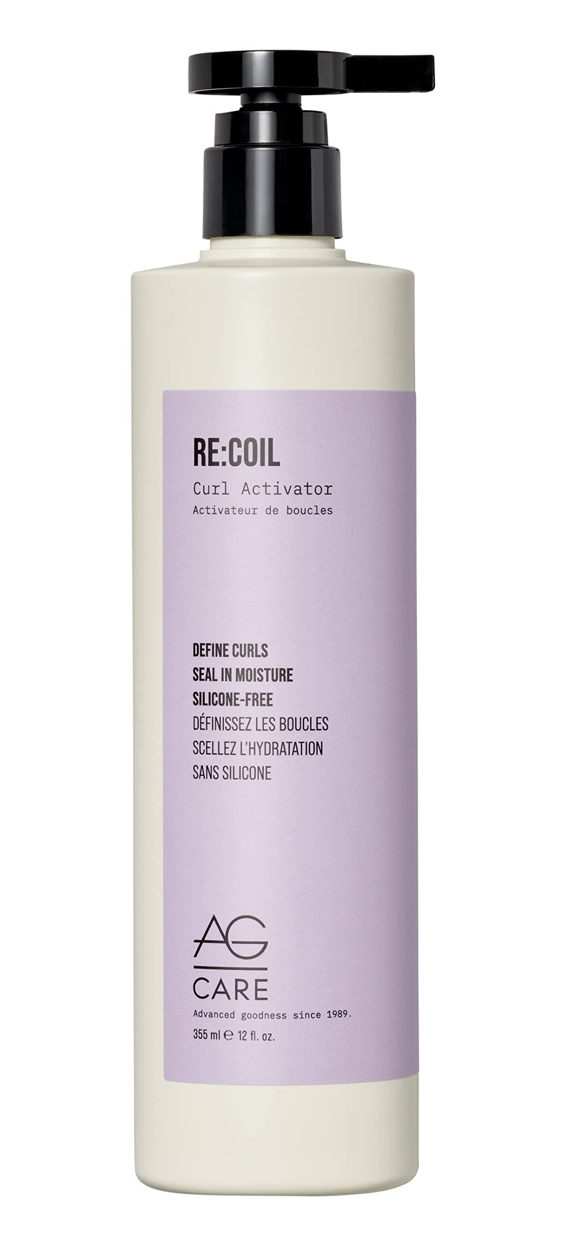 Re:Coil Curl Activator Curl Cream Award-Winning Curl Creating Complex - Ultra-Nourishing Curly Hair Cream for Defined, Healthy Curls, 12 Fl Oz