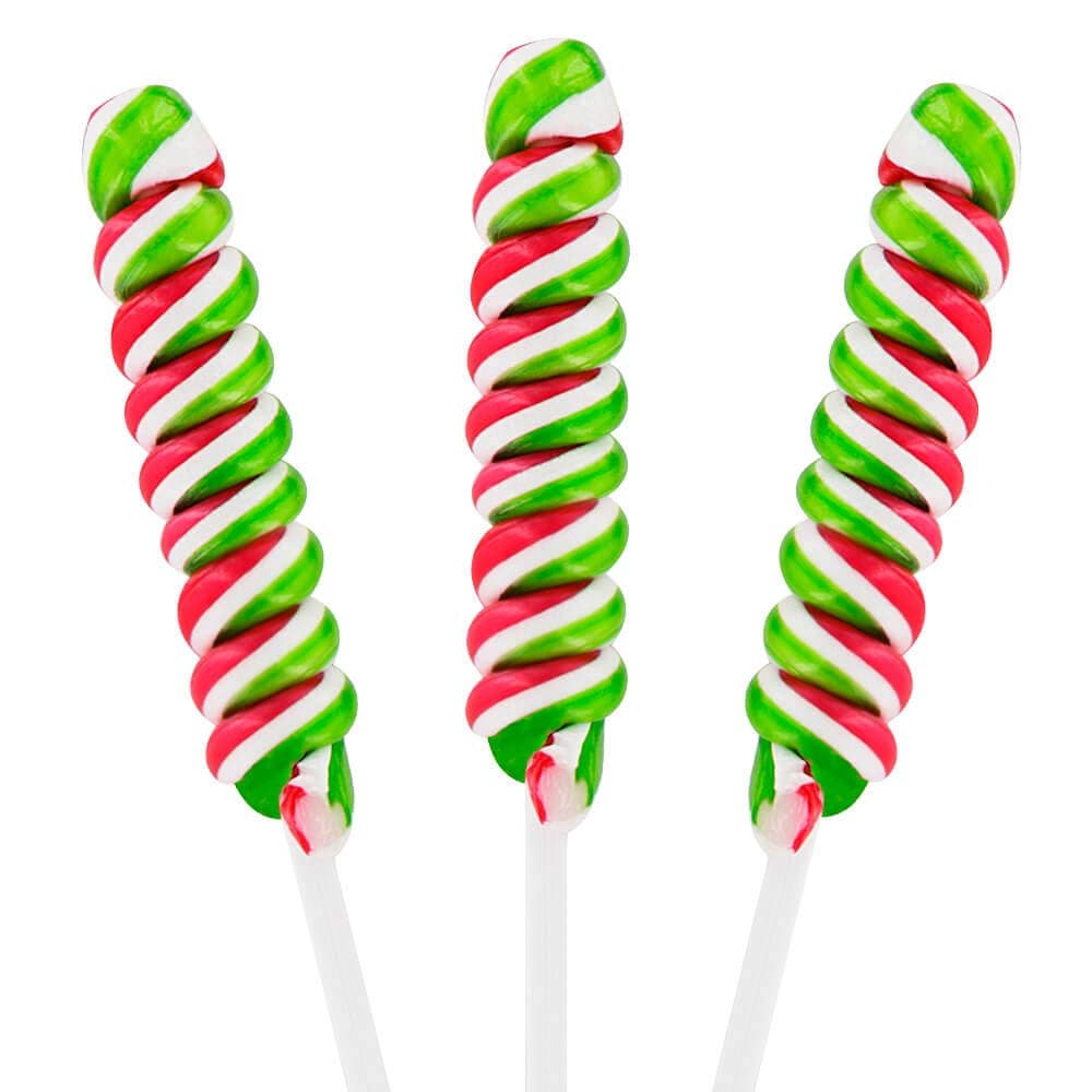 Tesla's Tiny Twist Pops - 48-Piece Jar (Christmas)