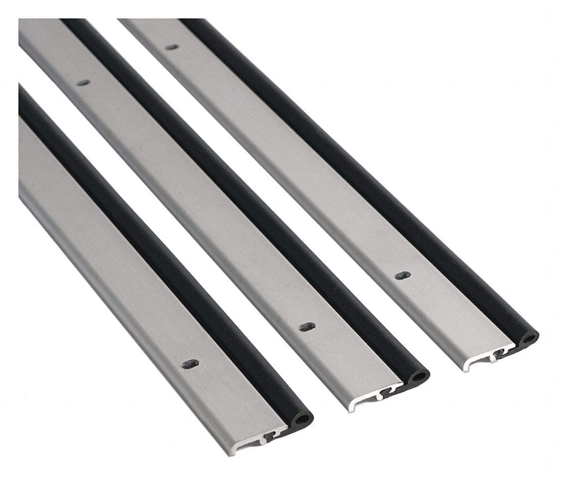 Perimeter Seal, Gray Neoprene, 3'L x 1-3/16"W x 7 'H