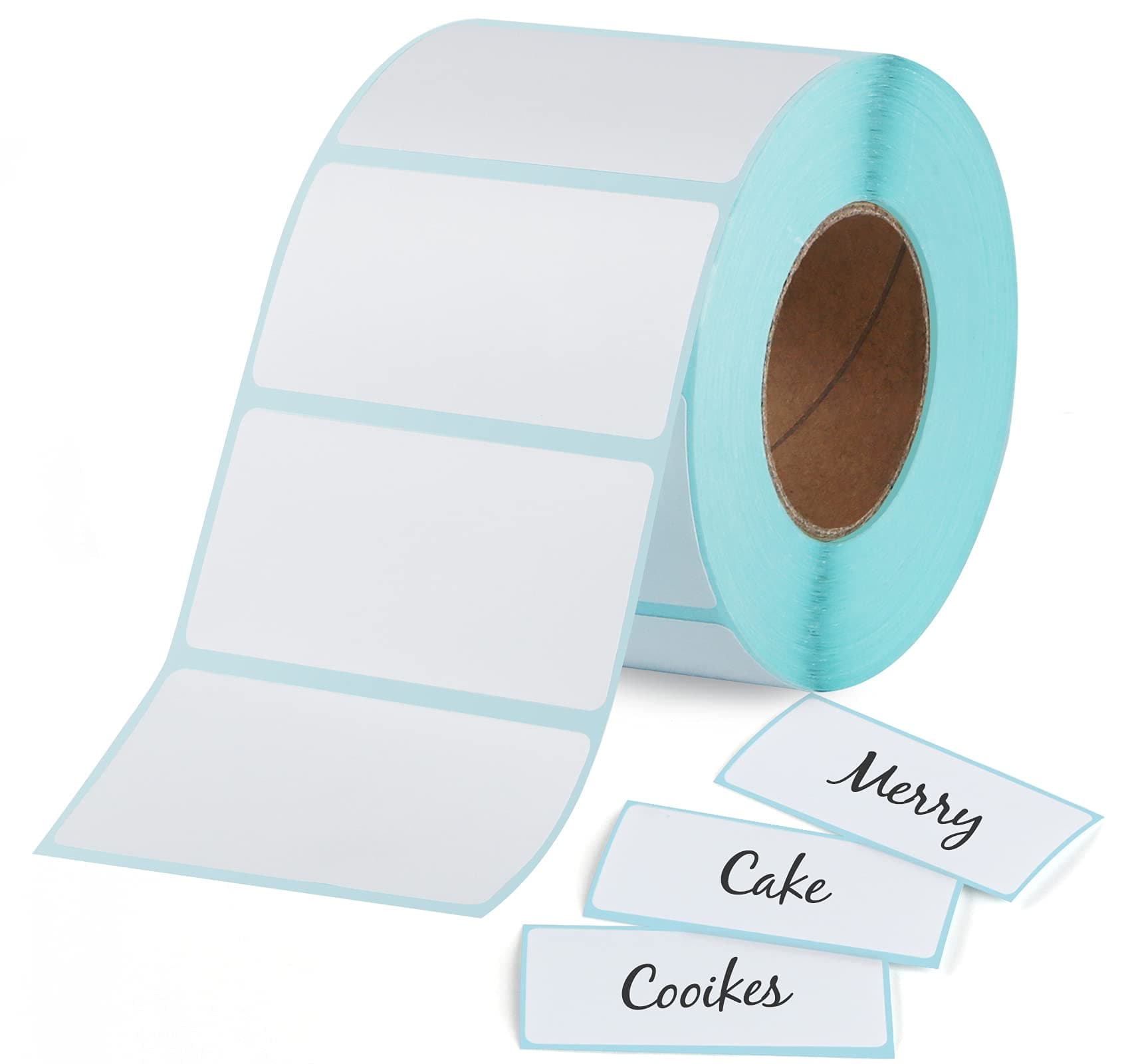 Self Adhesive Address Labels, Blank Direct Thermal Label Stickers by Binswloo, 60mm x 30mm, Roll of 800