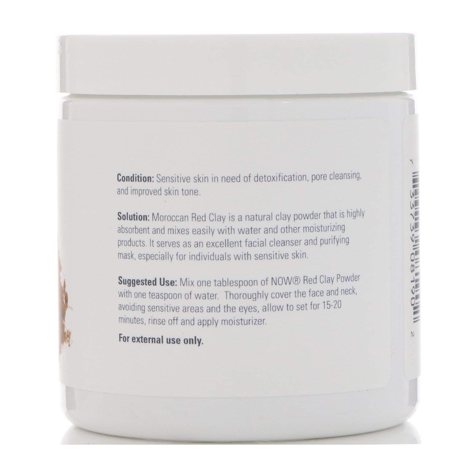 NOW Foods Solutions, (3 Pack) Moroccan Red Clay Powder, 6 oz (170 g)