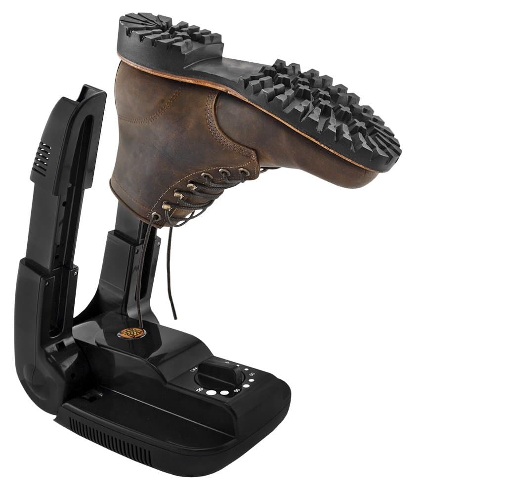 Heated Boot and Shoe Dryer, for drying and warming boots, shoes, and gloves.