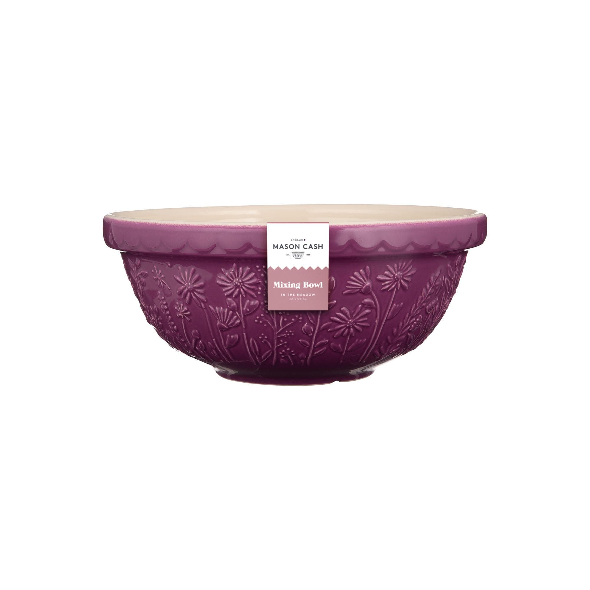 Mason Cash In The Meadow S18 2.85 Qt Stoneware Mixing Bowl | Daisy