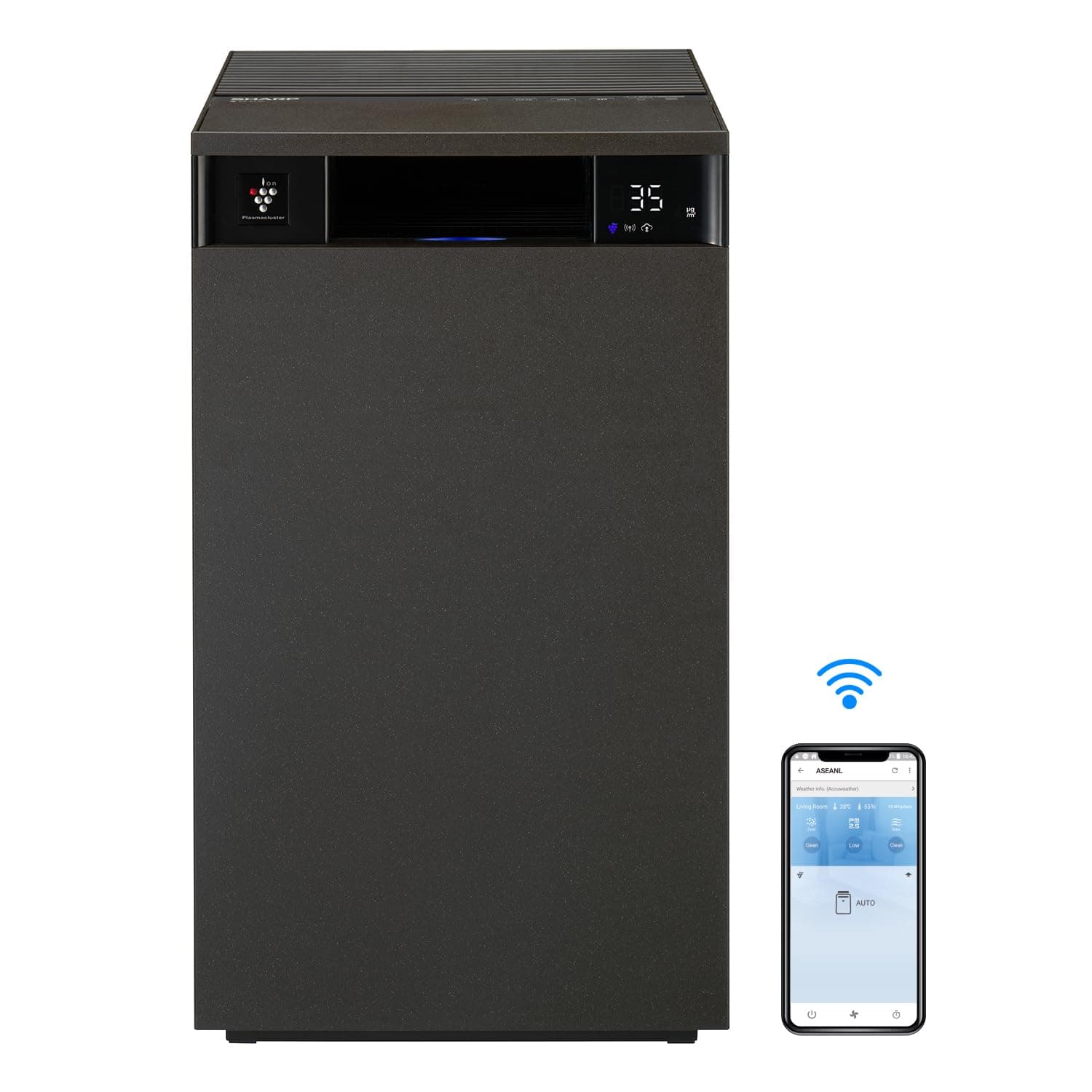 Air Purifier For Home Fx-S120M-H|Wi-Fi Connectivity,Remote Operation Capability,Pm 2.5 Display|Real Time Indicator For Air Quality,Temperature,Humidity. (930 sq ft)