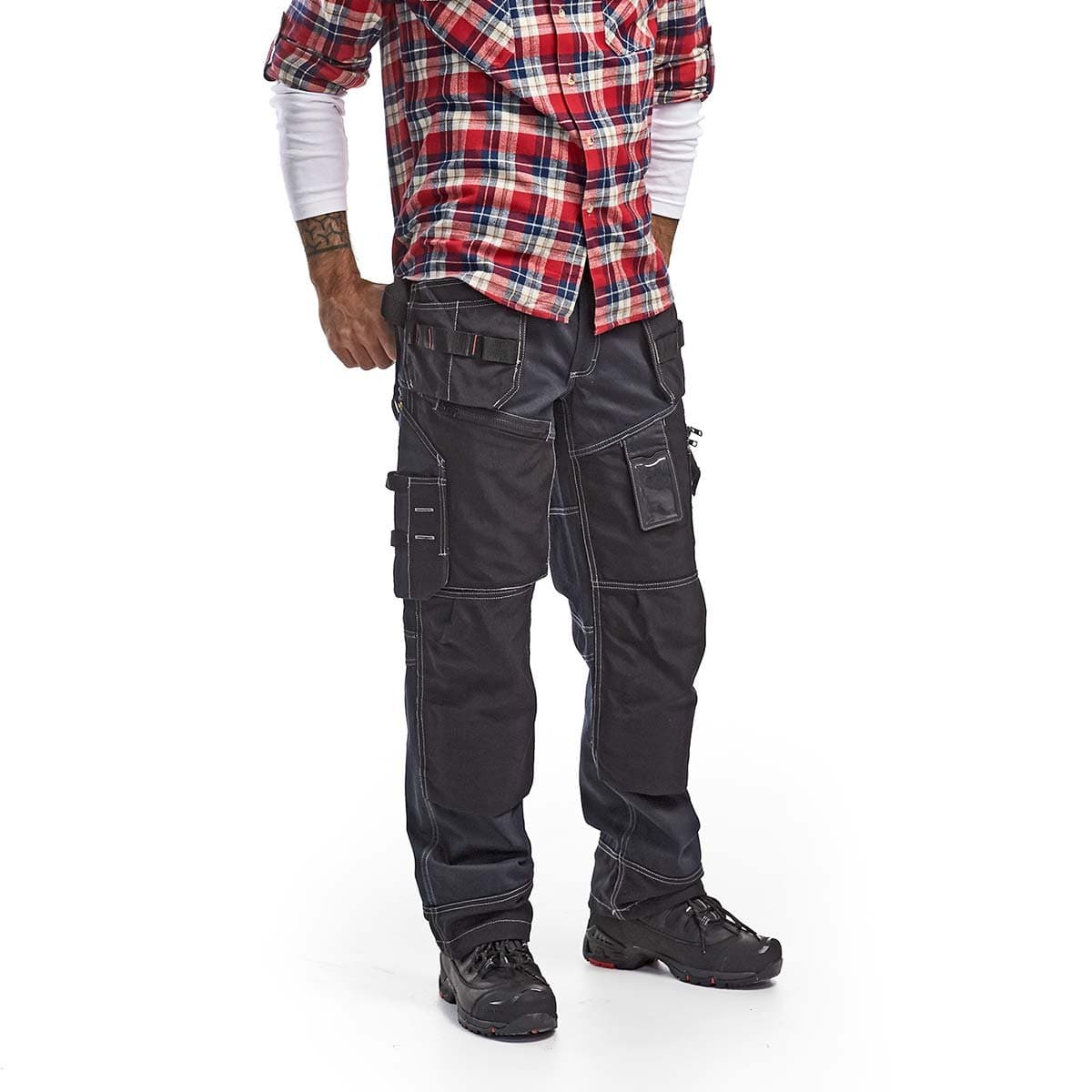 Blaklader Craftsman X1500 Denim Trousers Navy Blue/Black 36W X 32L