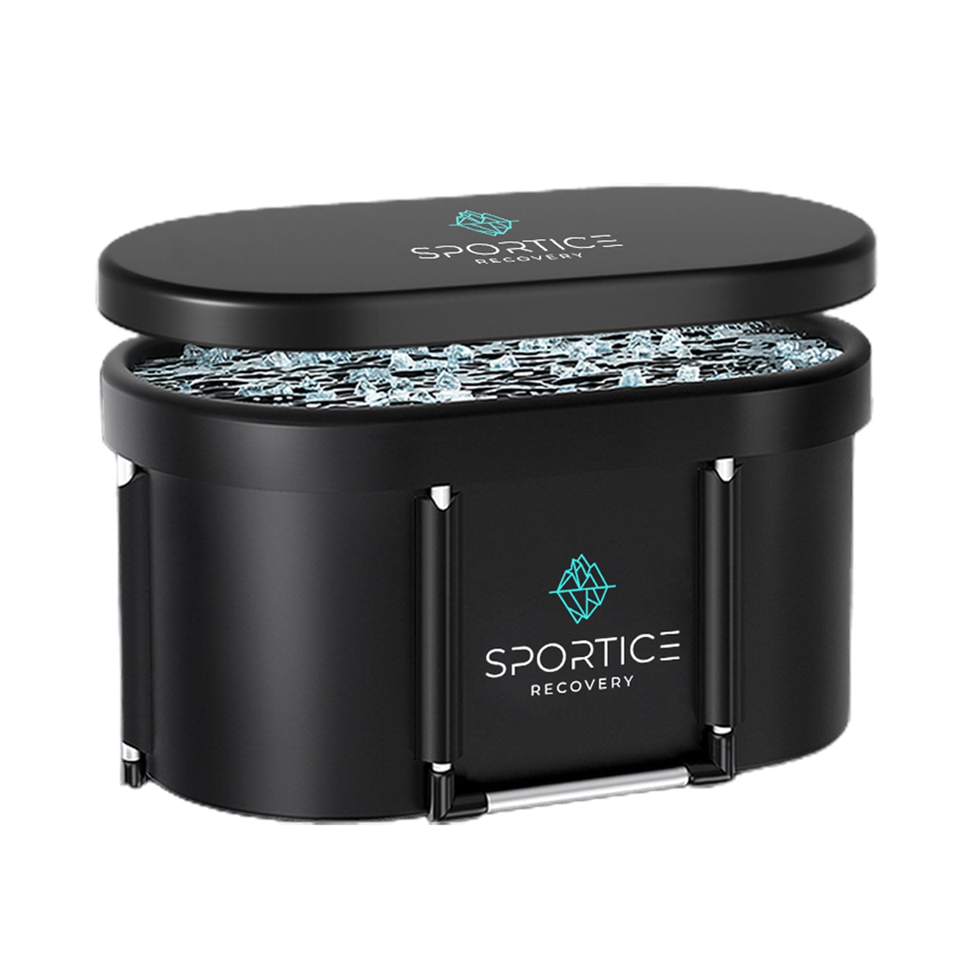 XL Ice Bath Tub for Athletes, 129 Gal Multi-Layered Cold Plunge Tub for Recovery – Portable Ice Bath for Home Gym, Indoor & Outdoor Use – Adult-Sized, Durable & Insulated Cold Therapy Tub