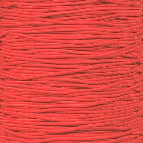 PARACORD PLANET 1/16” Diameter Elastic Stretch Bungee Shock Cord in 10, 25, 50, 100, 250, 1000, 1300 Feet Options