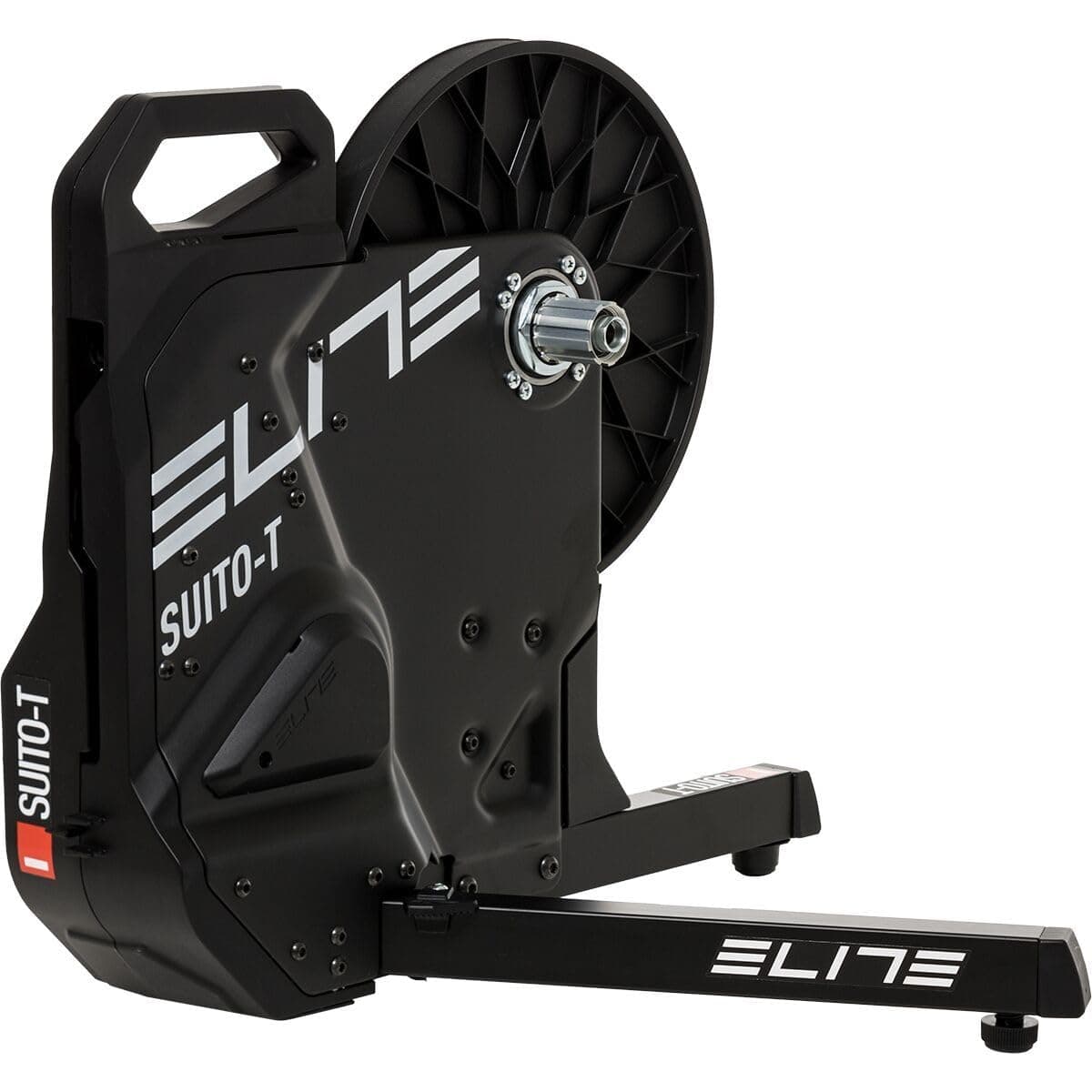 Elite Suito-T Interactive Direct-Drive Smart Trainer – Powerful, Quiet, and Compact Indoor Cycling Trainer with +/-2.5% Accuracy – ANT+ & Bluetooth Connectivity – Compatible with Road, Gravel & MTB