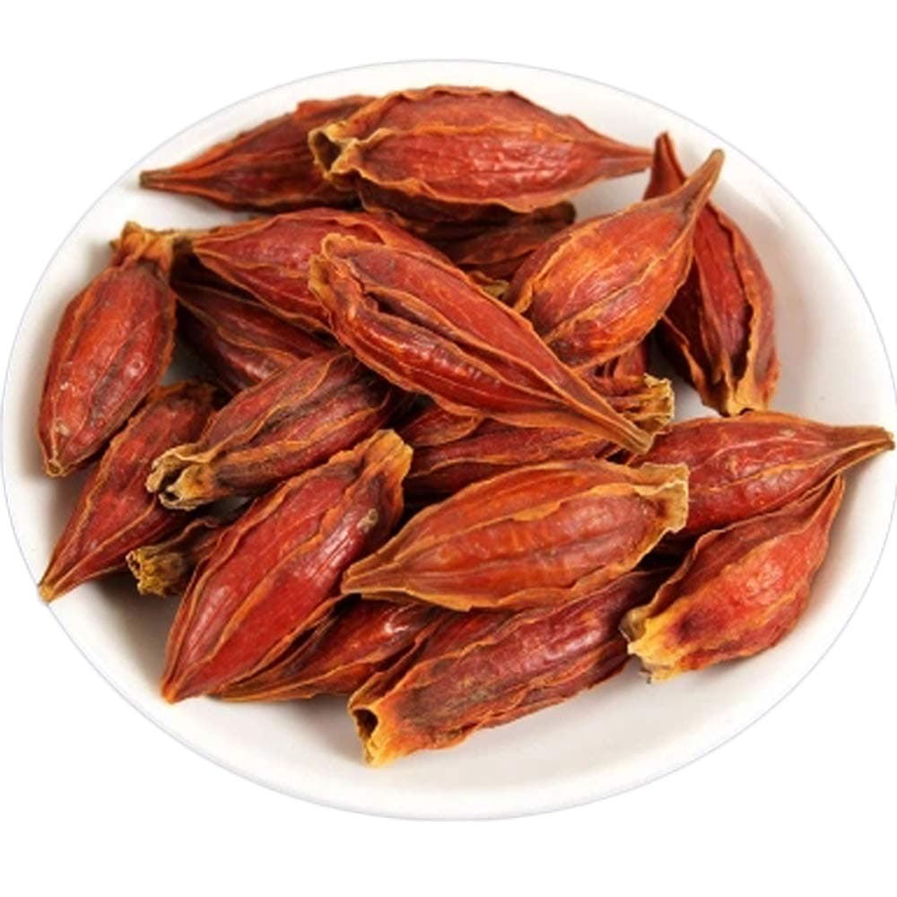 OUYANGHENGZHI Natural & Wild Yellow Gardenia Blooming Flower Tea Huang Zhi Zi 500g/17.6oz