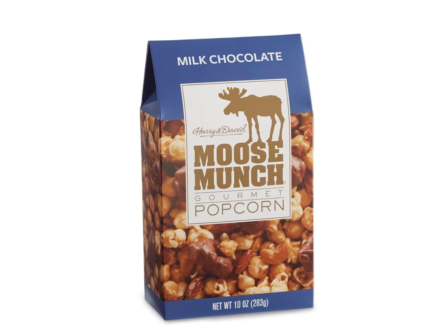 Gourmet Moose Munch Popcorn, Milk Chocolate, 10 Oz.