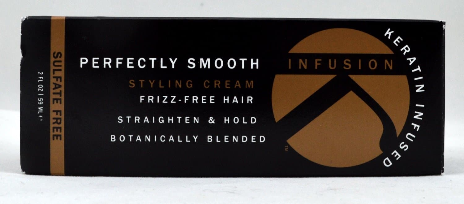 Infusion K Keratin Infused Perfectly Smooth Styling Cream, 2 Fl. Oz.