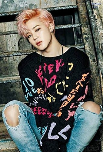 O-66168 Park Jimin - BTS Bangtan Boy - K-pop, Korean Boy Band Wall Decoration Music Poster Size 24"x35"inch. Rare New - Image Print Photo