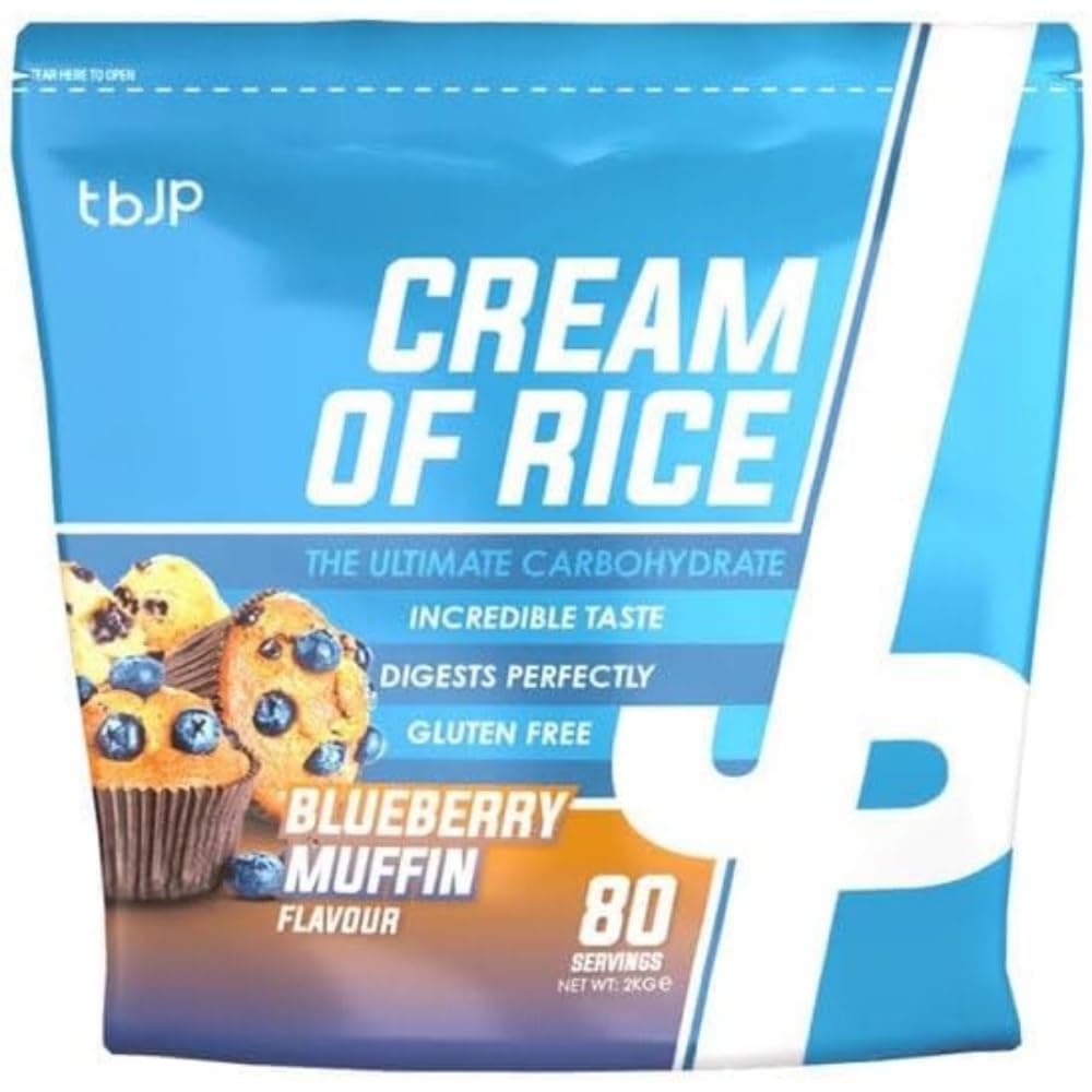 Cream of Rice 2kg, The Ultimate Carbohydrate (Blueberry Muffin)