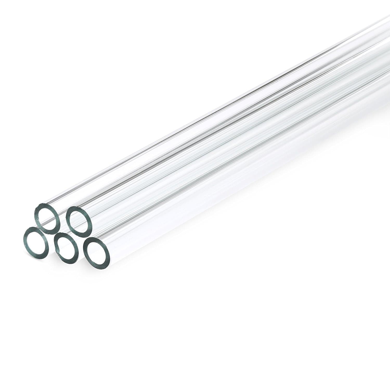 Borosilicate Glass Tubing: 8mm(OD) x 12 Inches: Pk 5 PC