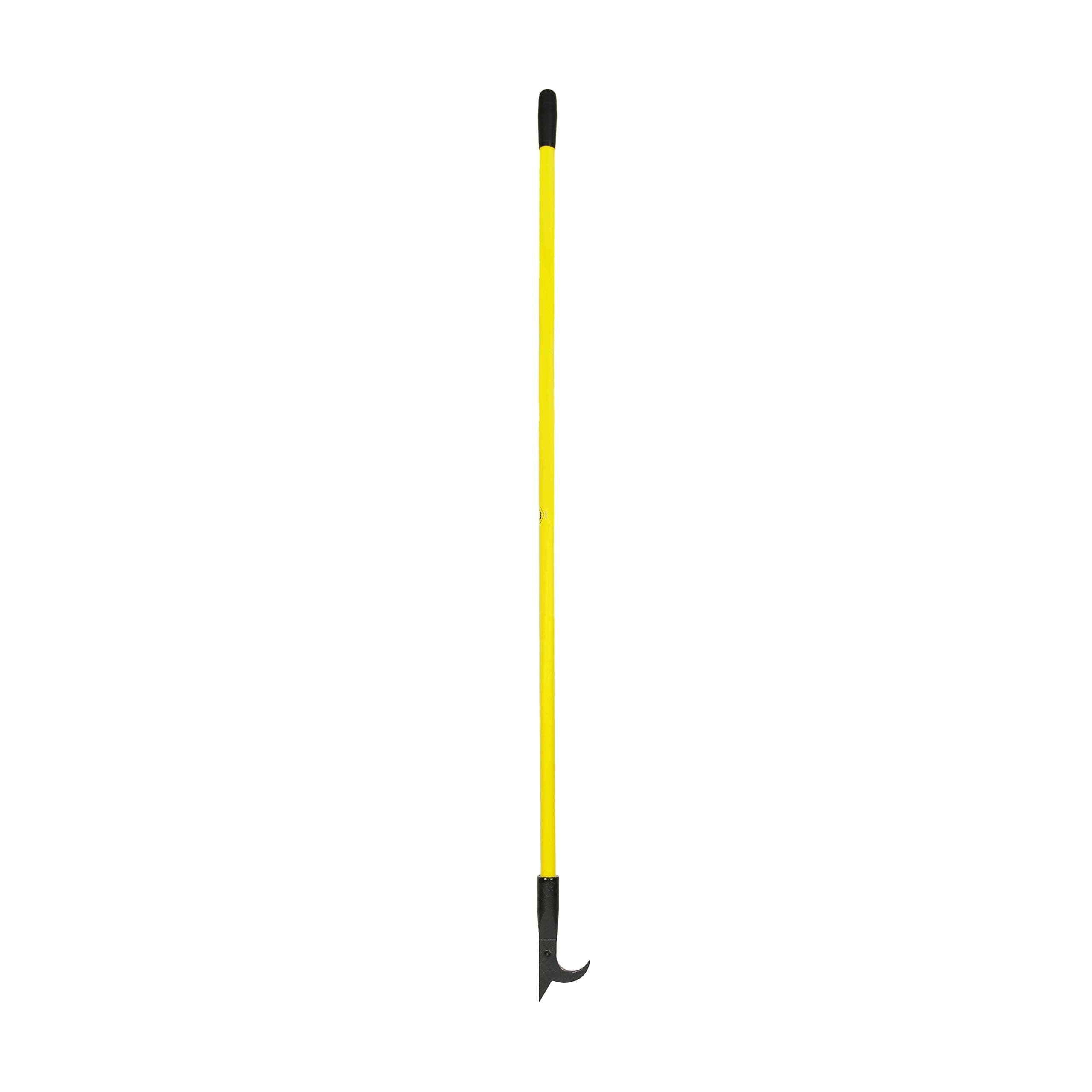 Nupla - 36206 YPD-6 Heavy Duty Pike Pole with Classic Round Handle and Butt Grip, 6' Length