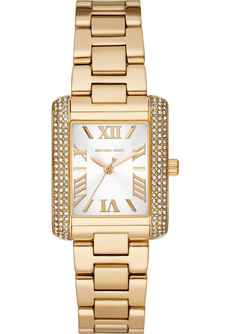 Michael Kors Emery Women's Watch, 33mm Quartz Three Hand Movement with Stainless Steel or Leather Strap