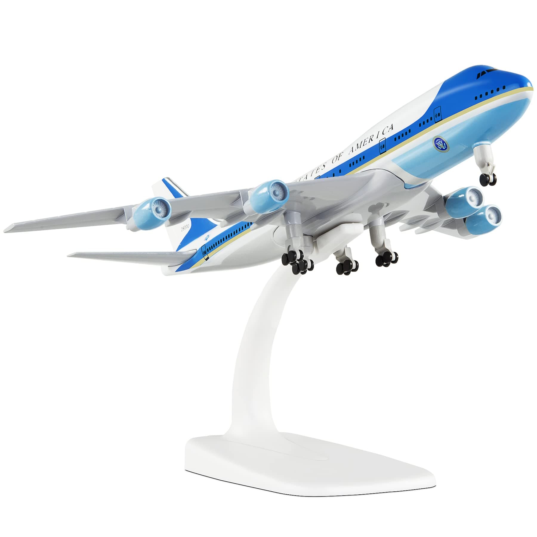 Busyflies 1:300 Scale Air Force One B747 Airplane Models Alloy Diecast Airplane Model