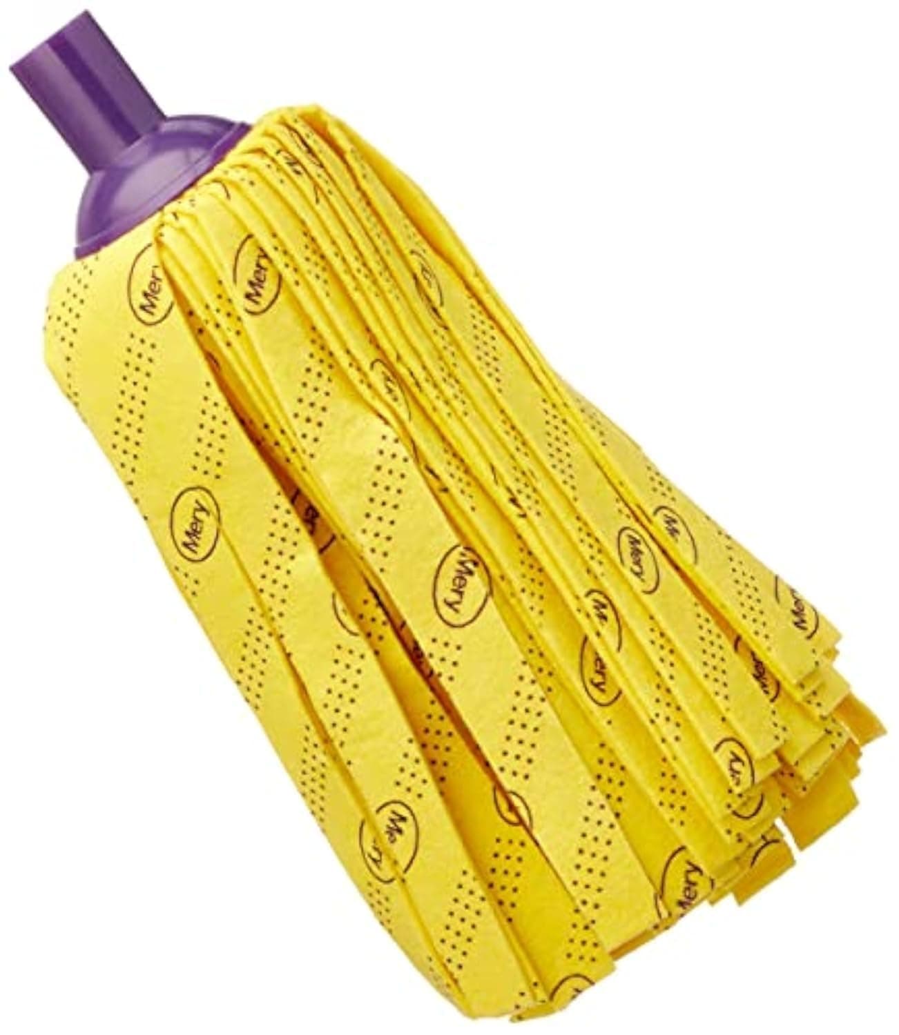 Mery 450.01 Mop Strips, Viscose, Yellow, 24 x 11