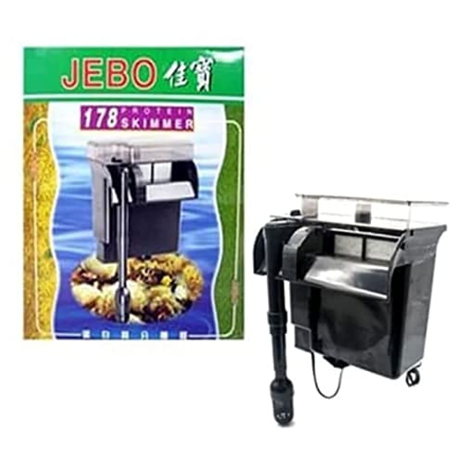 JEBO 178 Protein Skimmer & Filter System for Aquarium Fish Tank Hang On