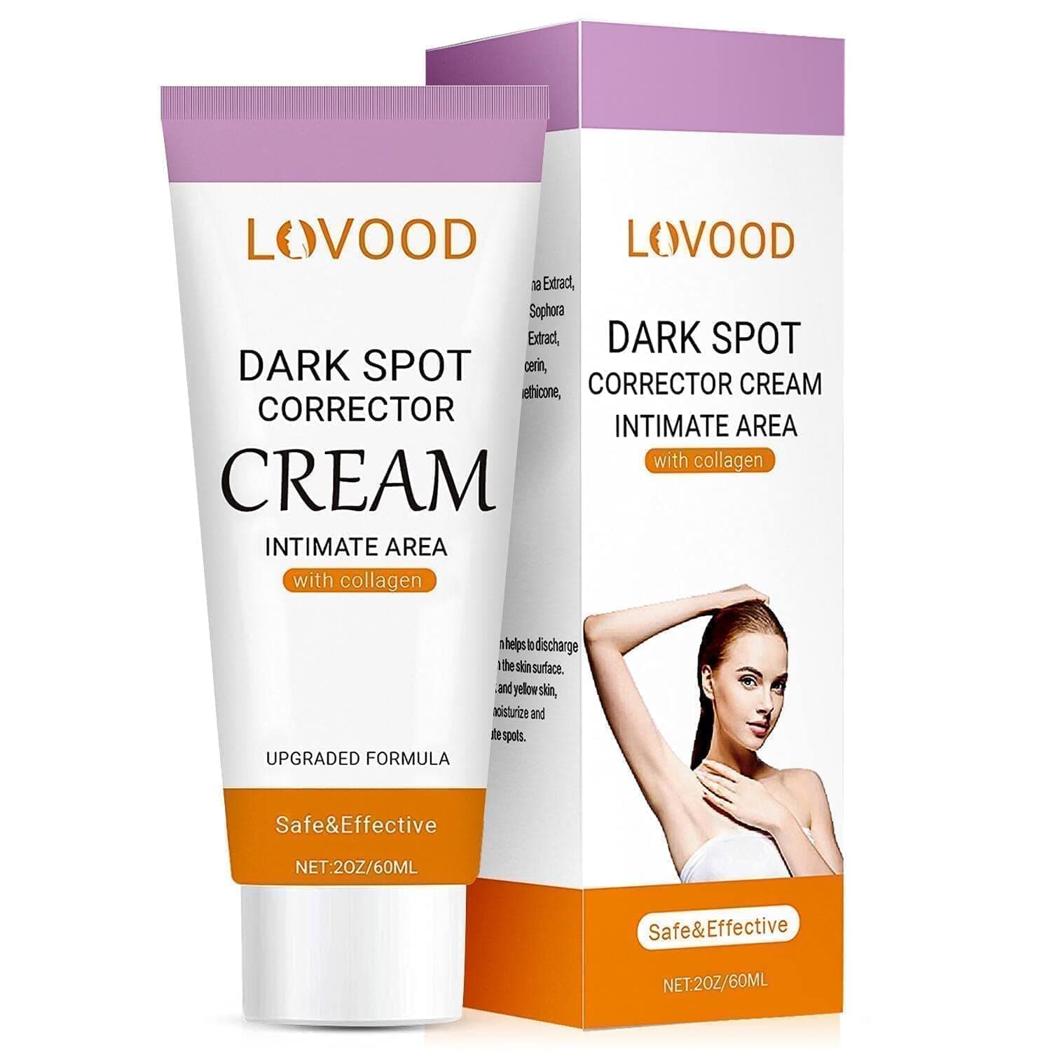 Dark Spot Corrector Cream - Underarm, Neck, Armpit, Knees, Elbows, Private Areas, Intimate Areas - Upgraded Formula, Instant Result 2 fl.oz