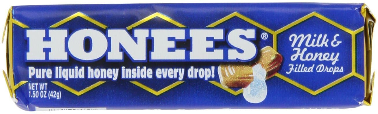 Ambrosoli Milk and Honey Honees Pure Liquid Honey Filled Drops 1.5 Ounce Packs (Pack of 24)