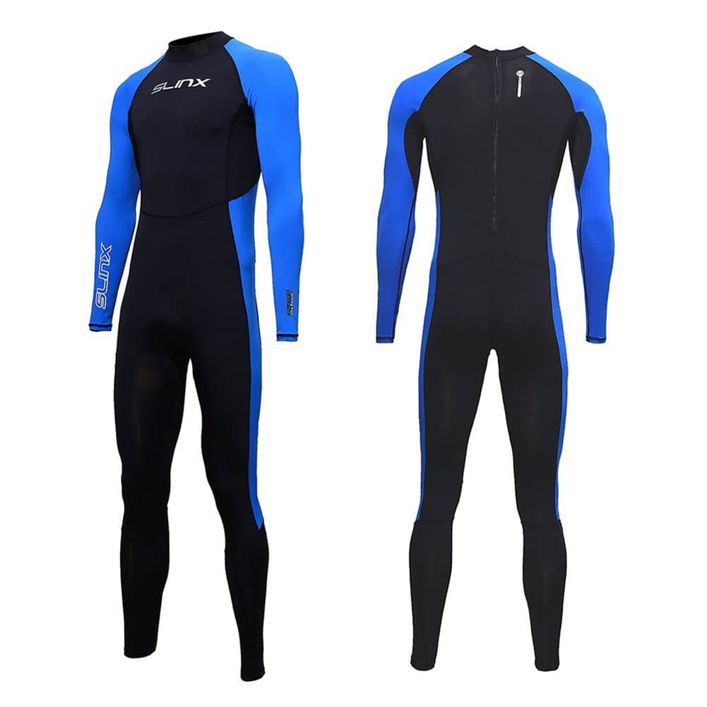Full Body Dive Wetsuit Sports Skins Rash Guard for Men Women, UV Protection Long Sleeve One Piece Swimwear for Snorkeling Surfing Scuba Diving Swimming Kayaking Sailing Canoeing