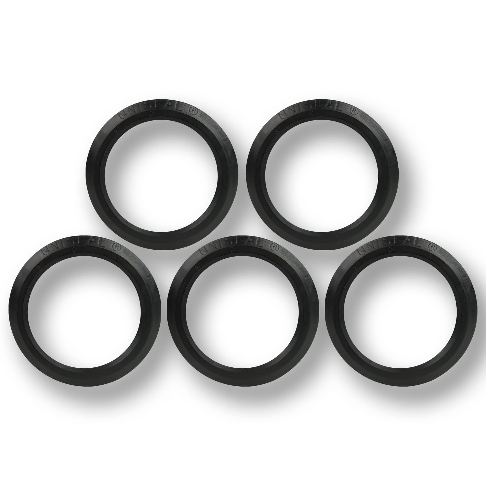 3" UNISEAL Flexible Tank Adapter (Bulkhead) - 5 Pack